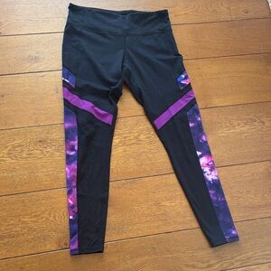C9 by Champion Black and Purple Women's Leggings